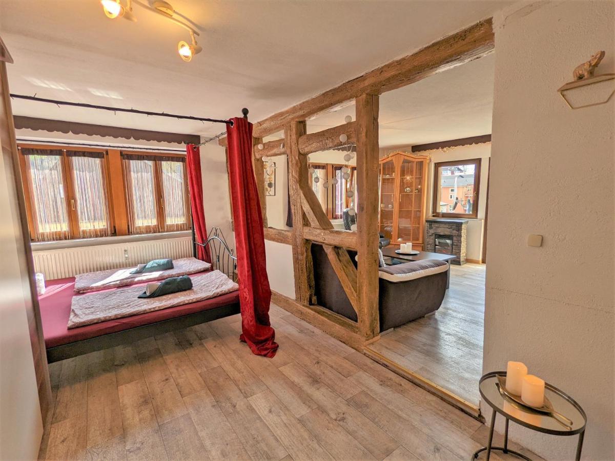 Urlaubstraum Mit Pool, Terrasse & Fluss Im Garten - Ut Apartamento Sebnitz Exterior foto