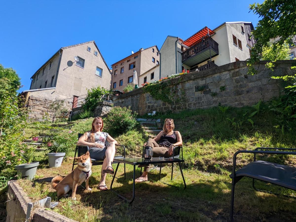 Urlaubstraum Mit Pool, Terrasse & Fluss Im Garten - Ut Apartamento Sebnitz Exterior foto
