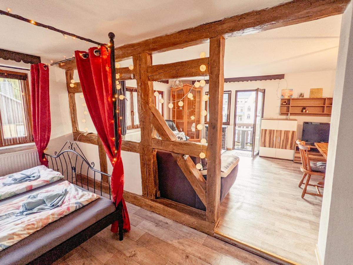 Urlaubstraum Mit Pool, Terrasse & Fluss Im Garten - Ut Apartamento Sebnitz Exterior foto