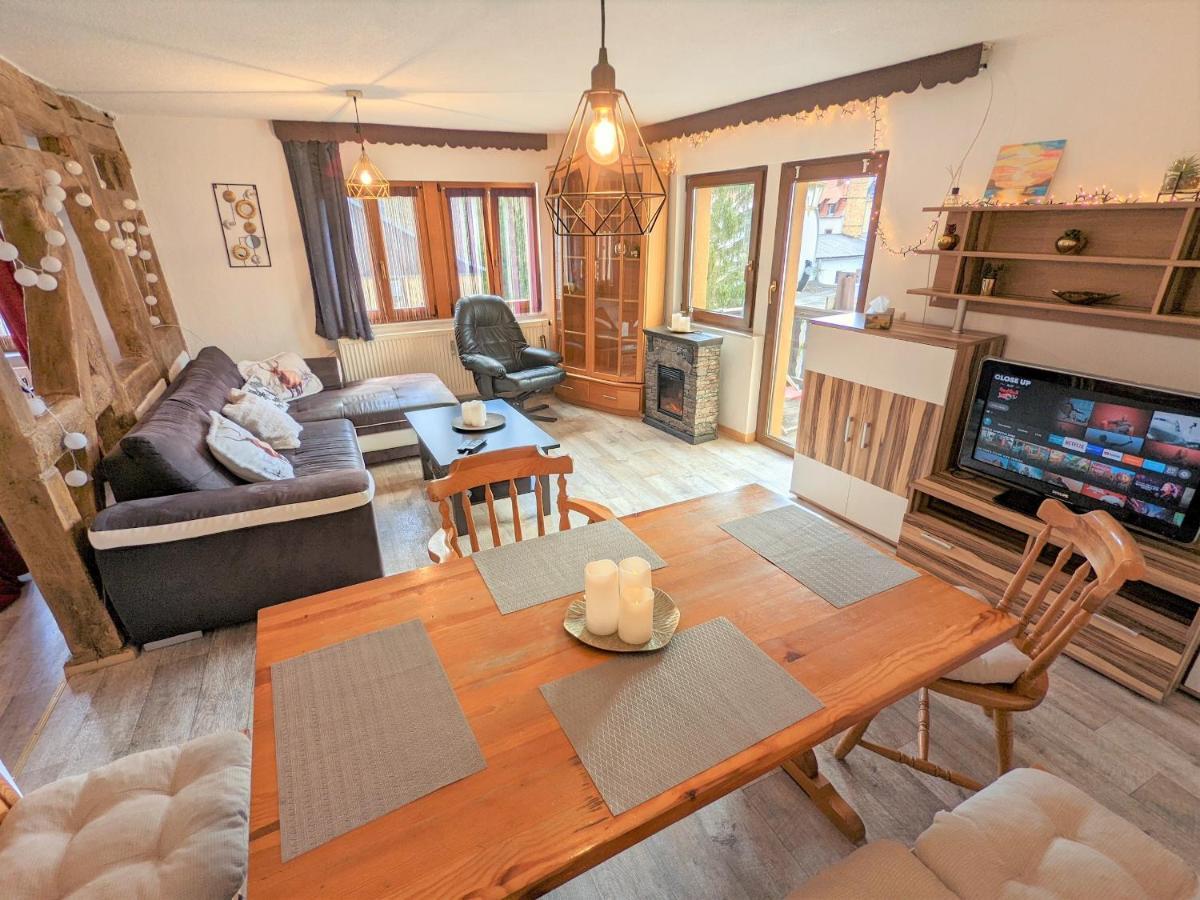 Urlaubstraum Mit Pool, Terrasse & Fluss Im Garten - Ut Apartamento Sebnitz Exterior foto