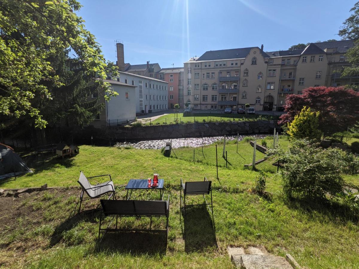 Urlaubstraum Mit Pool, Terrasse & Fluss Im Garten - Ut Apartamento Sebnitz Exterior foto